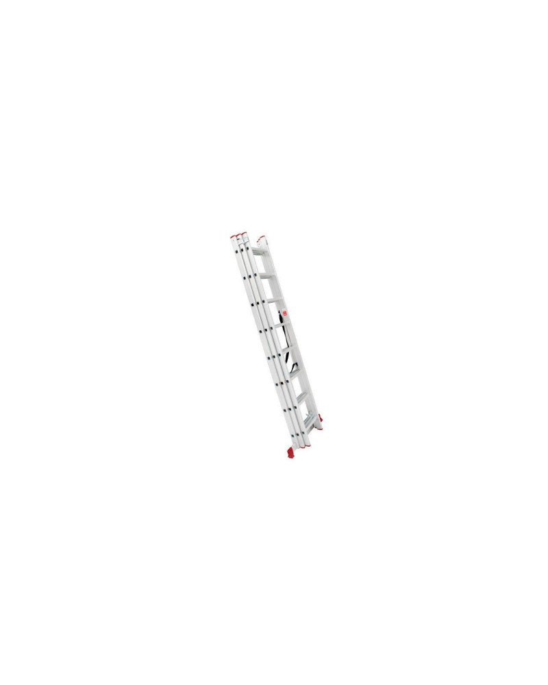 Сходи 3-х розкладна Intertool - 5087 мм х 3x8 ступеней (LT-0308)