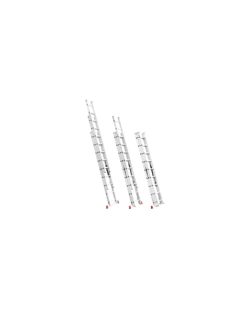 Сходи 3-х розкладна Intertool - 5926 мм х 3x9 ступеней (LT-0309)