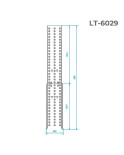 Робоча платформа Intertool - 150 кг до сходів LT-0029 (LT-6029)
