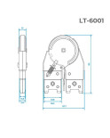 Механізм для сходів Intertool - шарнірний (LT-6001)