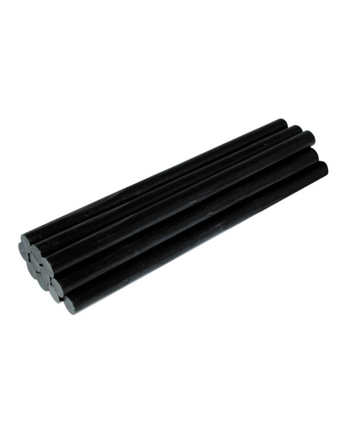 Клейові стрижні Mastertool - 11,2 x 200 мм чорні (12 шт.) (42-0154)