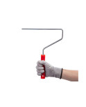 Ручка для валика Intertool - 250 x 8 мм хром (KT-4925)
