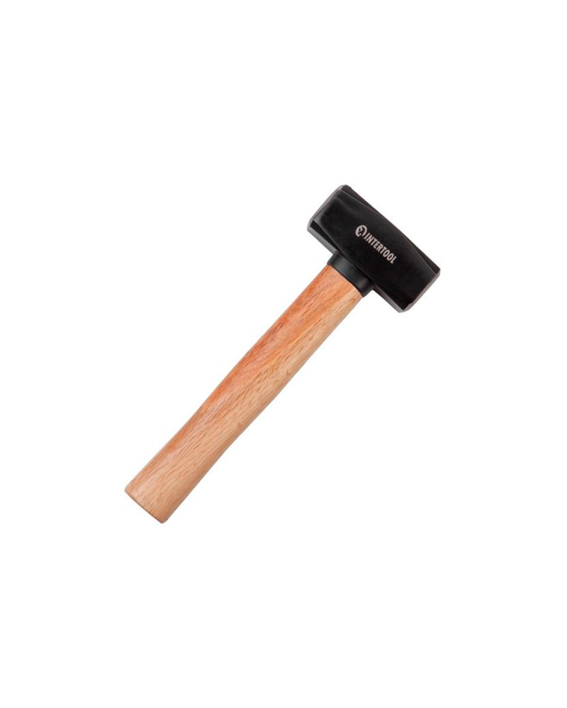 Молоток Intertool - 1000 г, ручка дерево (HT-0220)