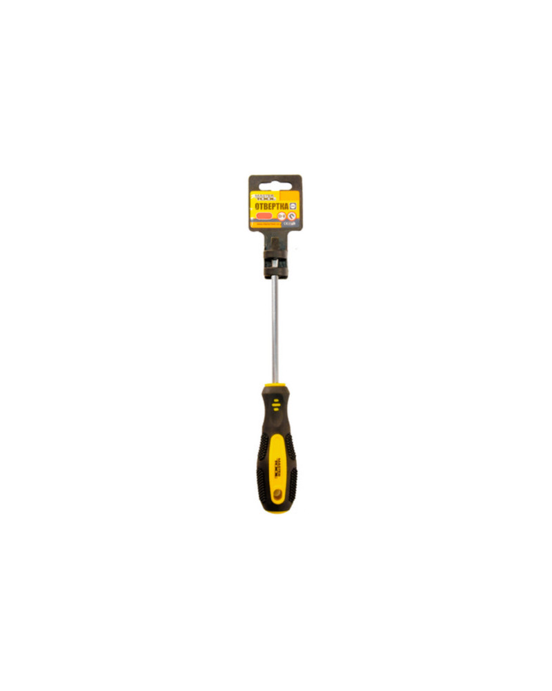 Викрутка Mastertool - шліцьова SL6 x 125 мм (48-5612)