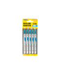 Полотно пильне для лобзика Mastertool - T318A 132 мм x 21T, метал (5 шт.) (14-2813)