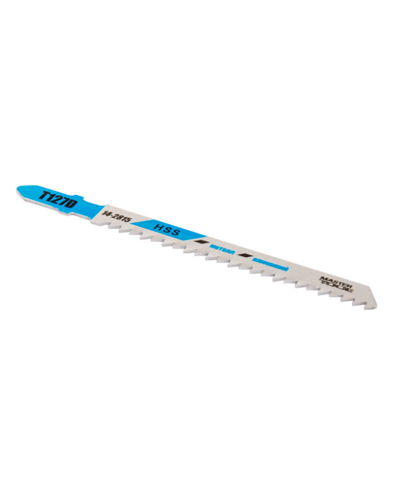 Полотно пильне для лобзика Mastertool - T127D 100 мм x 8T, метал (5 шт.) (14-2815)