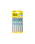Полотно пильне для лобзика Mastertool - T127D 100 мм x 8T, метал (5 шт.) (14-2815)