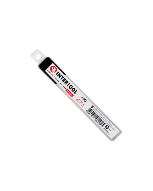 Лезо сегментне Intertool - 9 мм (10 шт.) (HT-0520)