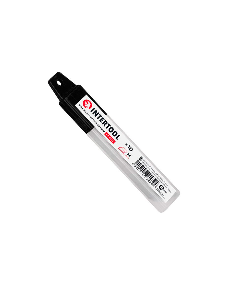 Лезо сегментне Intertool - 25 мм (10 шт.) (HT-0523)
