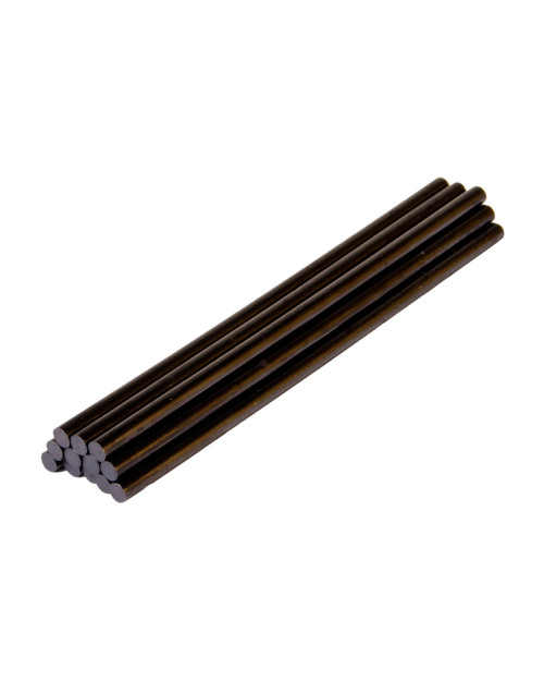 Клейові стрижні Mastertool - 7,2 x 200 мм чорні (12 шт.) (42-0158)