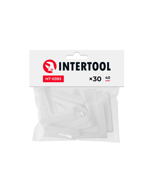 Клини для плитки Intertool - 40 мм (40 шт.) (HT-0393)