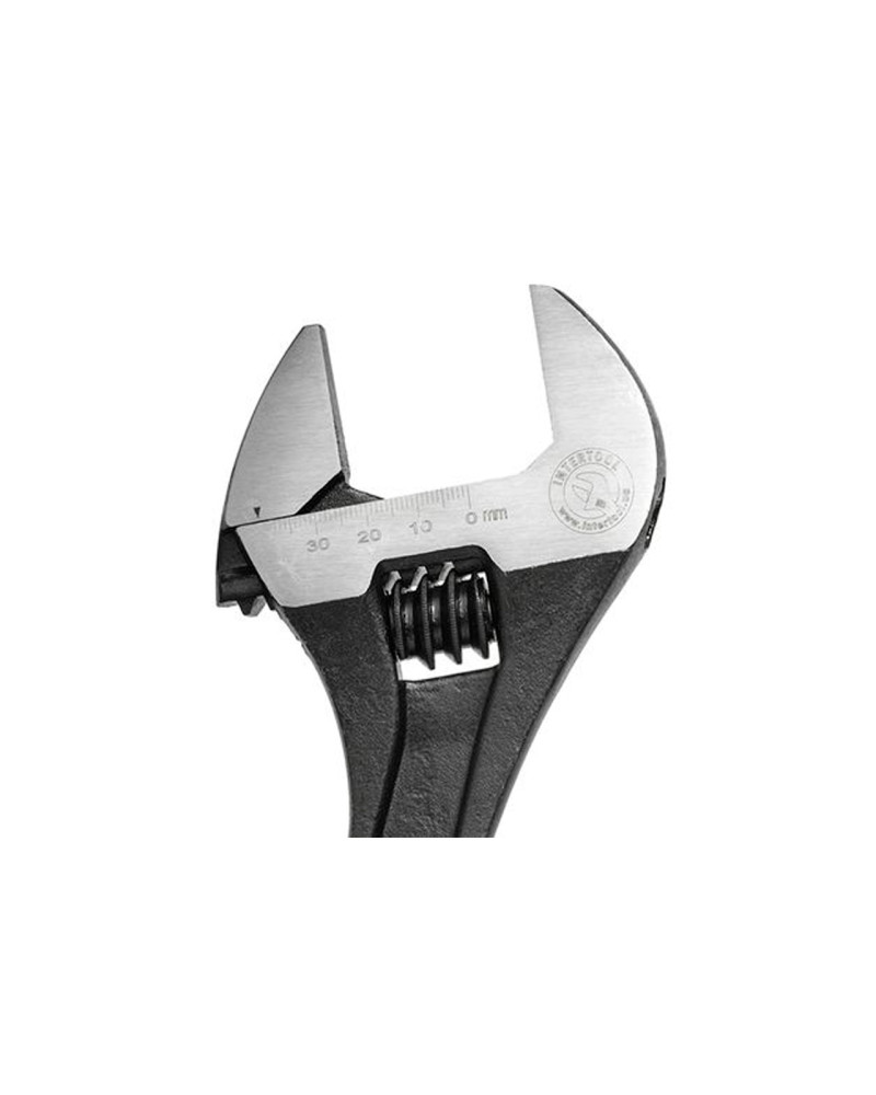 Ключ розвідний Intertool - 300 мм (0-35 мм) фосфатовані (XT-0062)