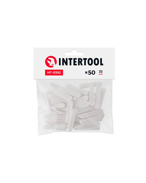 Клини для плитки Intertool - 32 мм (50 шт.) (HT-0392)