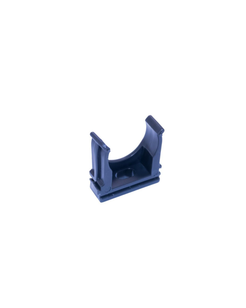 Кліпса для гофри Apro - 25 мм Чорна (50 шт.) (KG-25B)