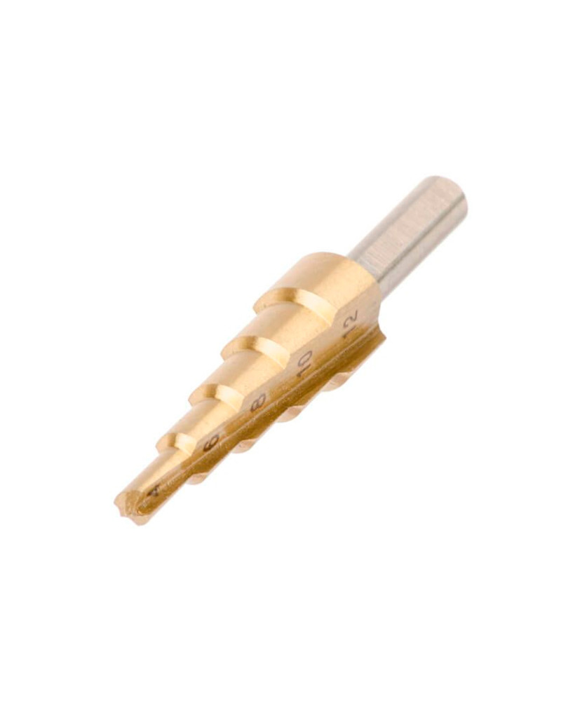 Свердло ступеневу по металу Intertool - 4-12 мм (SD-5812)