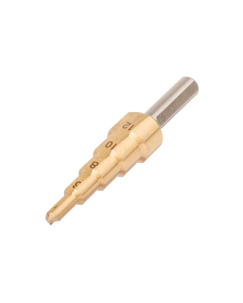 Свердло ступеневу по металу Intertool - 4-12 мм (SD-5812)
