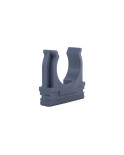 Кліпса для гофри Apro - 32 мм сіра (50 шт.) (KG-32G)