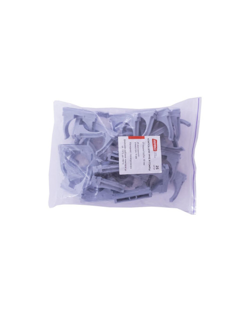 Кліпса для гофри Apro - 50 мм сіра (25 шт.) (KG-50G)