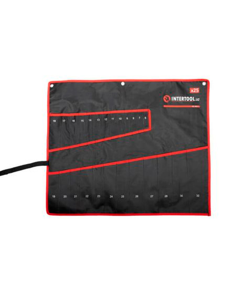 Чохол для гайкових ключів Intertool - 25 кишень 460 x 680 мм (BX-9011)