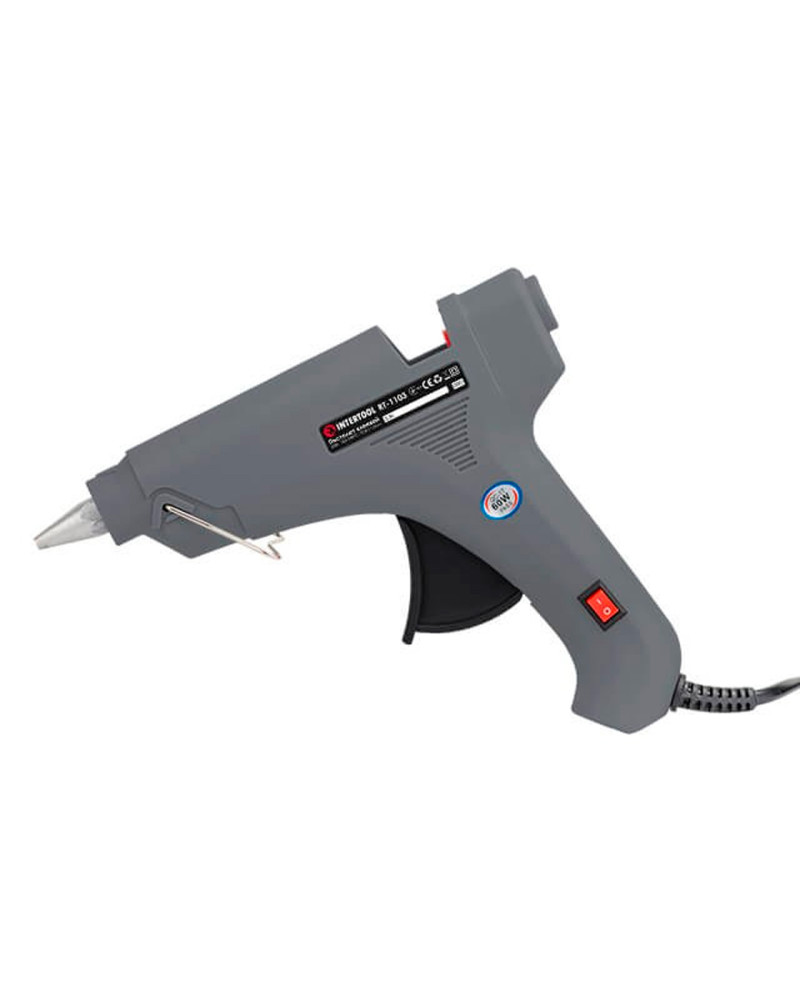 Пістолет клейовий Intertool - 11,2 мм x 60 Вт (RT-1103)