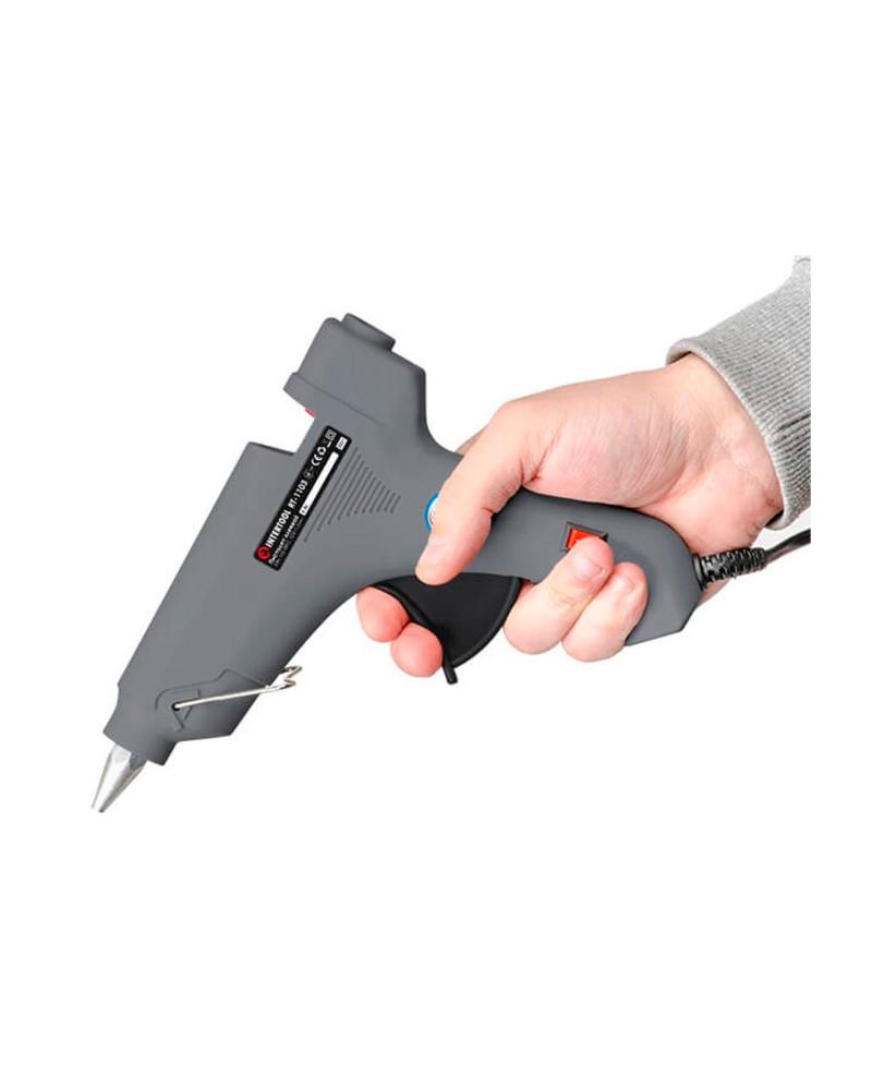 Пістолет клейовий Intertool - 11,2 мм x 60 Вт (RT-1103)