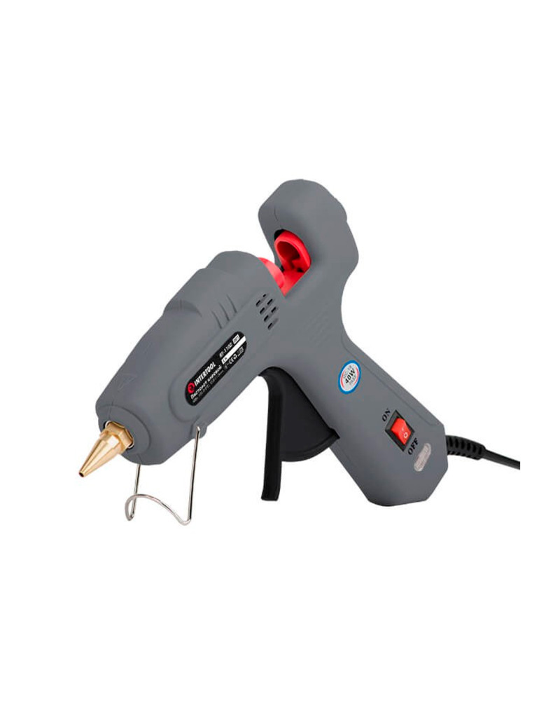 Пістолет клейовий Intertool - 11,2 мм x 40 Вт (RT-1102)