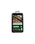 Набір свердел по металу Apro - 25 шт. (1-13 мм) титан (810209)