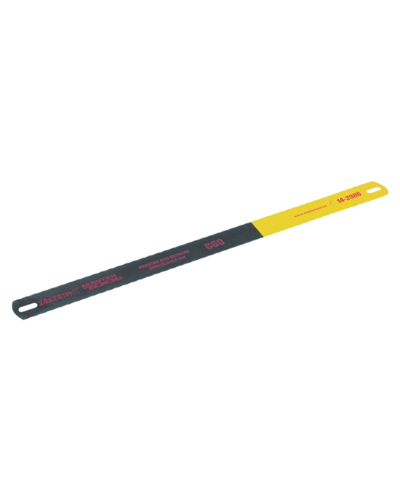 Полотно ножівкове по металу Mastertool - 300 x 25 мм (24T x 1 