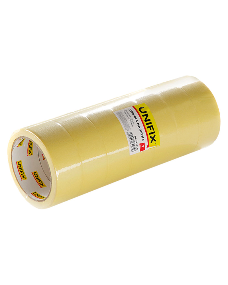Стрічка малярська Unifix - 38 мм x 40 м жовта (MR-7830472)