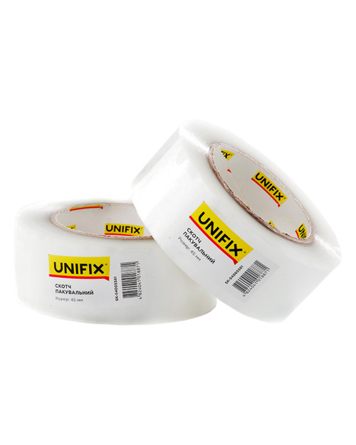 Скотч Unifix - 45 мм x 200 м x 40 мкм, прозорий (SK-54005561)