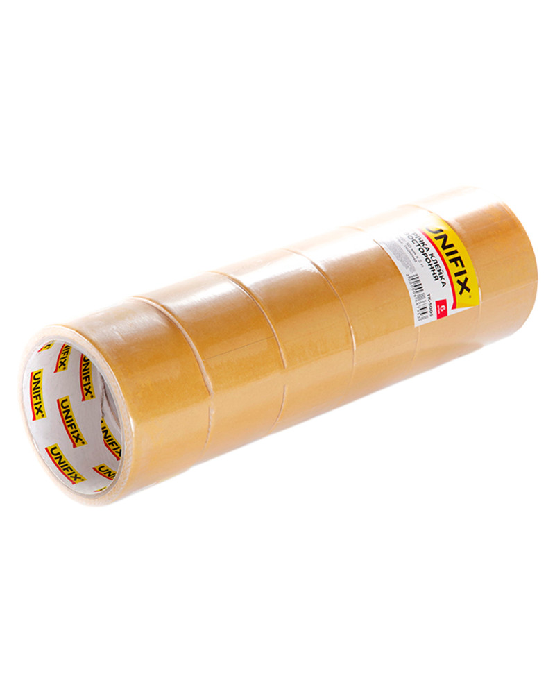 Скотч двосторонній Unifix - 50 мм x 5 м тканина (TK-5005)