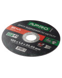 Диск відрізний по металу Apro - 125 х 1,2 х 22,2 мм (829004)