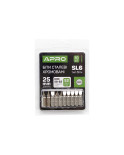 Біта Apro - SL6 x 25 мм хром (10 шт.) (309125)