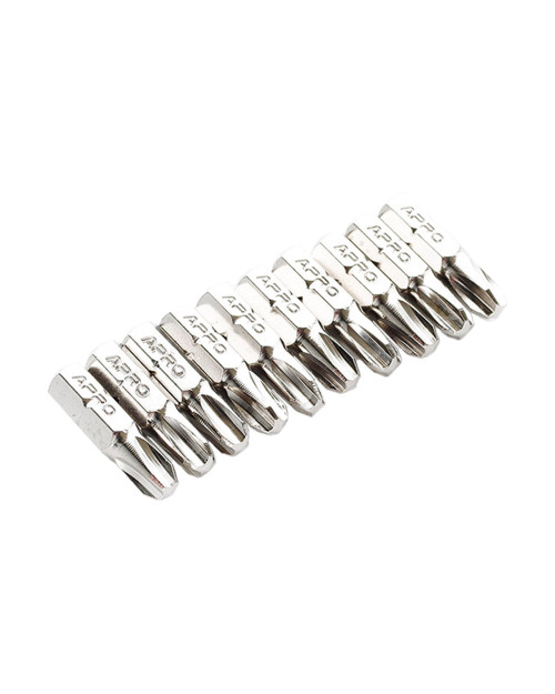Біта Apro - PH3 x 25 мм хром (10 шт.) (309106)