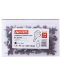 Саморіз покрівельний Apro - 4,8 x 19 мм RAL 3005 (50 шт.) (9R648193005)