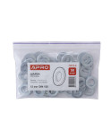 Шайба шліцьова Apro - М12 DIN 125 (50 шт.) (7O12-2)