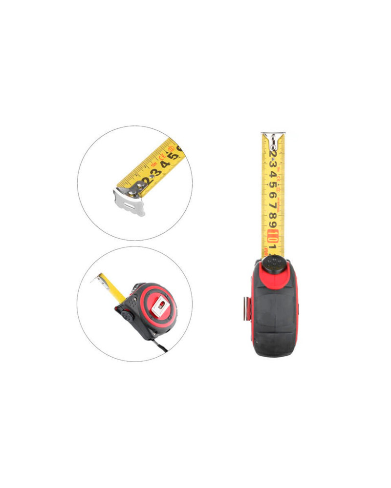 Рулетка Intertool - 10 м x 25 мм Storm (MT-0840)