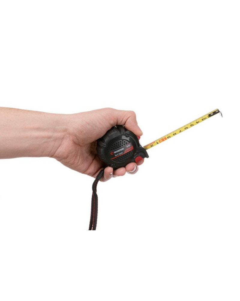 Рулетка Intertool - 3 м x 16 мм Storm магніт (MT-0823)