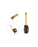 Рулетка Intertool - 5 м x 19 мм Storm магніт (MT-0825)