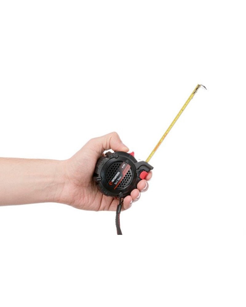 Рулетка Intertool - 5 м x 19 мм Storm магніт (MT-0825)