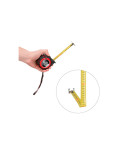 Рулетка Intertool - 8 м x 25 мм Storm магнтіт автостоп (MT-0848)