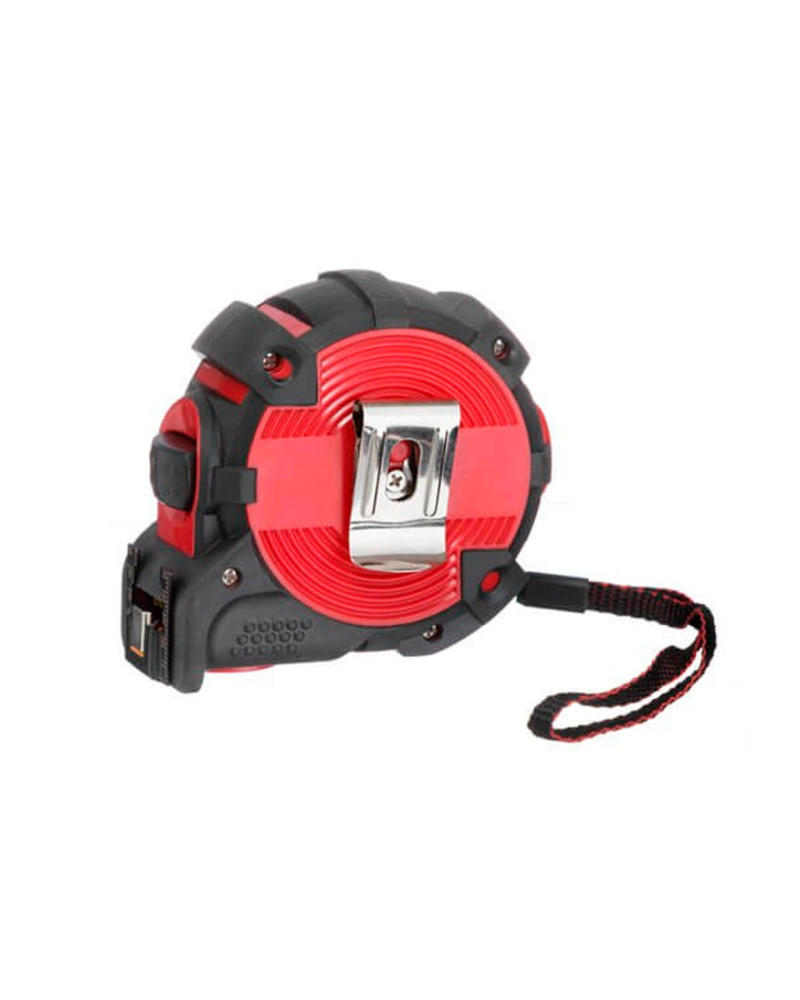 Рулетка Intertool - 8 м x 25 мм Storm магнтіт автостоп (MT-0848)