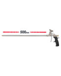 Пістолет для піни Intertool - 630мм нікель (PT-0650)
