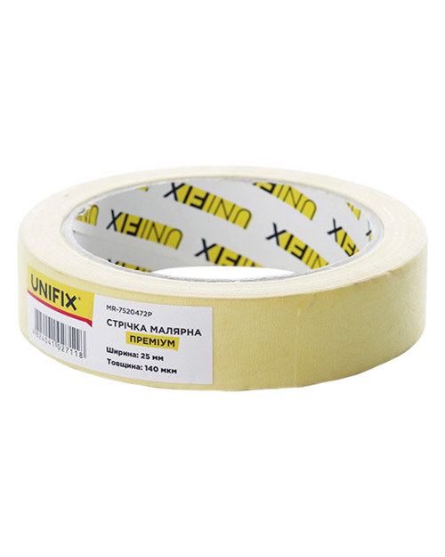 Стрічка малярська Unifix - 25 мм x 40 м преміум (MR-7520472P)