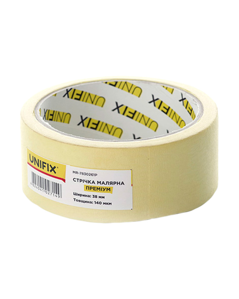 Стрічка малярська Unifix - 38 мм x 20 м преміум (MR-7830261P)