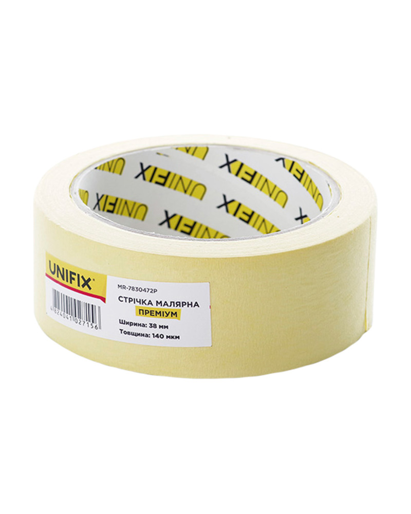 Стрічка малярська Unifix - 38 мм x 40 м преміум (MR-7830472P)