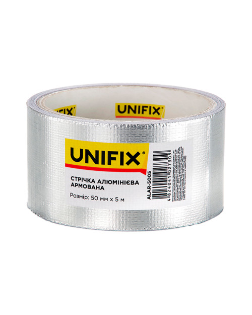 Стрічка алюмінієва армована Unifix - 50 мм x 5 м (ALAR-5005)