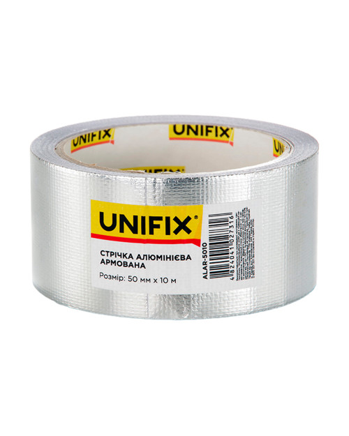 Стрічка алюмінієва армована Unifix - 50 мм x 10 м (ALAR-5010)