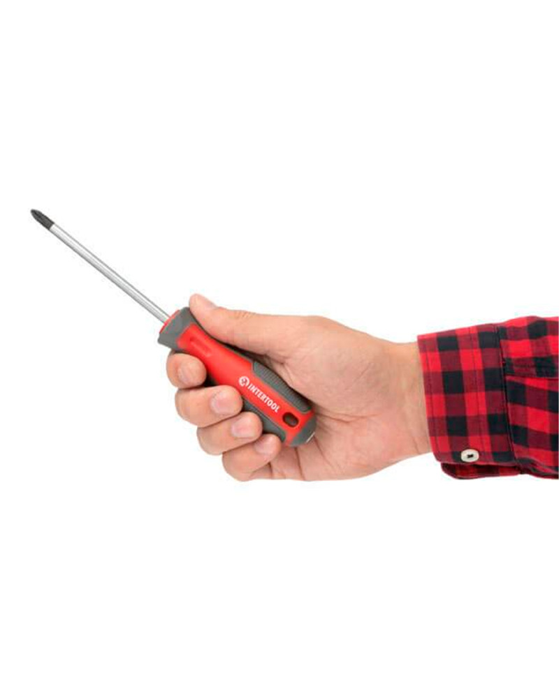 Викрутка Intertool - PH2 x 100 мм Pro (VT-3320)