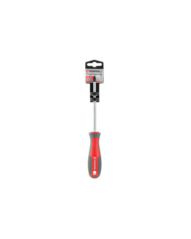 Викрутка Intertool - PH2 x 125 мм Pro (VT-3321)